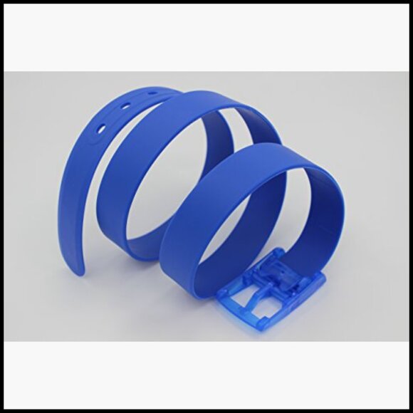 Adjustable Rubber Silicone Belt with Plastic Buckle main image 5